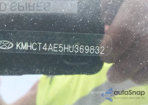 2017 Hyundai Accent Se z USA, uszkodzony, nr VIN KMHCT4AE5HU369832